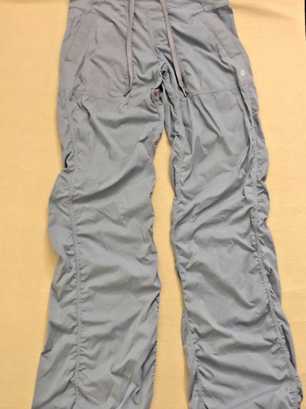 Lululemon Studio Pant II Grey Y2K Rave side ruching Xs 2